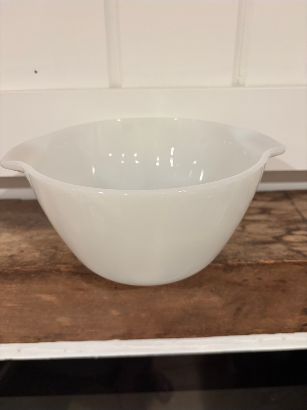 Fire King Classic Milk Glass Mixing Bowl - White